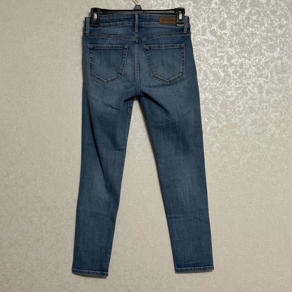 Treasure & Bond Skinny Jeans Mid Rise Stretch Denim Blue Wash Size 25 - Picture 2 of 6